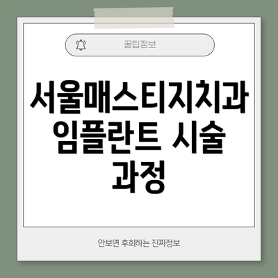 서울매스티지치과 임플란트 시술 3가지 원칙: 안전하게, 정확하게, 튼튼하게