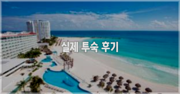 💬 실제 투숙 후기
