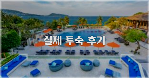 💬 실제 투숙 후기