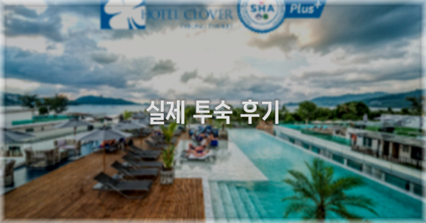 💬 실제 투숙 후기