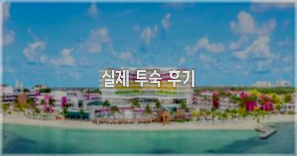 💬 실제 투숙 후기