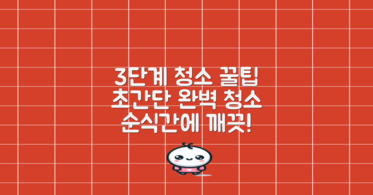 3단계 청소 팁